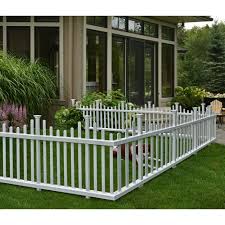 Create Instant Landscaping In Your Yard Or Garden With This Easy To Install No Dig Garden Picket Fence Made With Garden Fence Panels Backyard Fences Backyard