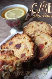 Cake A La Creme Fraiche Epaisse Fruits Confits Varies Recette Creme Fraiche Recette Recette Cake Sucre Gateau Creme Fraiche