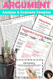 Students Learn How To Write An Argumentative Essay By Evaluating Them Students Will Look For Hook Backgr Argumentative Essay Thesis Statement Teaching Debate