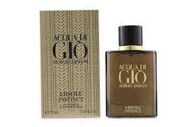 Открийте новия чувствен аромат за мъже на giorgio armani, acqua di giò absolu instinct. Giorgio Armani Acqua Di Gio Absolu Instinct Eau De Parfum Spray 75ml Kogan Com