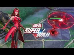 Marvel Super War Moba Scarlet Witch Gameplay Cbt Youtube