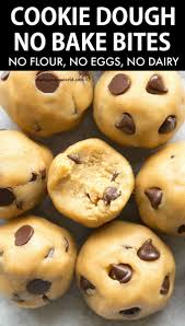 No Bake Cookie Dough Balls That Are Secretly Healthy No Raw Flour No Eggs And No Refined Sugar Soft Chewy And F In 2020 Food Keto Recipes Easy Keto Dessert Recipes