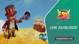 If you looking for today's new free coin master spin links or want to collect free spin and coin from old working links, following free(no cost) links list found helpful for you. Link Coin Master Free Spin Ngay 26 6 2020