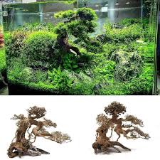 Large Bonsai Driftwood Aquarium Tree Handcrafted Fish Tank Decoratio Micro Aquatic Shop Bettafish Aquarium Fish Fish Tank Decorations Aquarium Fish Tank