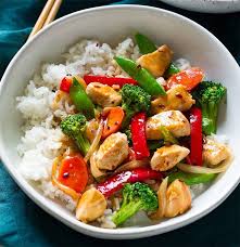 Wok De Blanc De Poulet Aux Legumes Recette Ww Recettes De Cuisine Poulet Legumes Recette De Plat