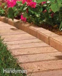 How to edge a flower bed. Garden Lawn Edging Ideas And Install Tips Diy Family Handyman