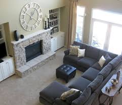 130 Inspiring Living Room Layouts Ideas With Sectional Godiygo Com Dark Grey Living Room Sectional Living Room Layout Livingroom Layout