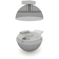 Futuristic Round White Kitchen Counter 3d Model White Kitchen Counters White Kitchen Kitchen Counter