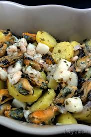 Salade De Fruits De Mer Recette Salade De Fruits De Mer Fruits De Mer Salade De Fruits