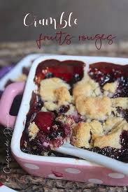 Crumble De Fruits Rouges Surgeles Recette Crumble Aux Fruits Crumble Aux Fruits Rouges Dessert Aux Fruits
