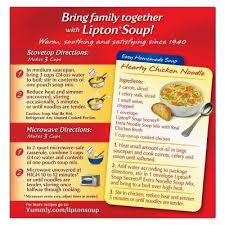 Lipton Soup Secrets Soup Mix With Chicken Broth Extra Noodle 4 9oz Lipton Soup Healthy Sweet Snacks Chicken Noodle