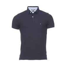 Tommy hilfiger homme polo tee/t shirt/chemise s/m/l/xl/xxl slim fit nouveau a été £ 70. Polo Cintre Tommy Hilfiger En Coton Pique Premium Noir Rue Des Hommes