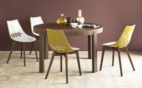 Solid Wood Chair With Two Tone Seat Jam W Modern Dining Table Modern Table Design Calligaris
