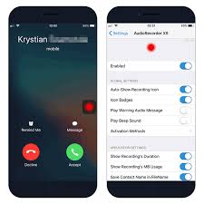 Audiorecorder Xs Record A Phone Call On Iphone Phone Call Iphone Application Settings