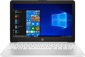 Hp Stream 11 6 Laptop Intel Celeron 4gb Memory 64gb Emmc Flash Memory Diamond White 11 Ak0012dx Best Buy