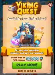 Coin master viking quest is an event where a player can win lots of free spins & coins, pet potions, xp, chests, pet food & rare or gold cards as well. Coin Master Viking Quest Event Coin Master Hack Free Cards Coins