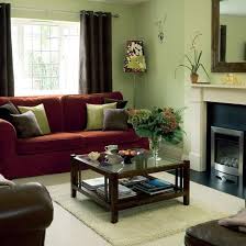 Matching Colors Of Wall Paint Wallpaper Patterns And Existing Home Furnishings Green Walls Living Room Maroon Living Room Burgundy Living Room
