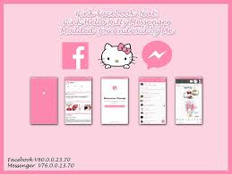Pink Hello Kitty Facebook Feat Messenger Android By Ladypinkilicious On Deviantart