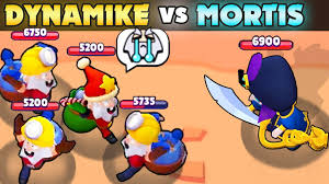 My fanart of dynamike <3 who should be next? Dynamike Vs Mortis 1 Vs 1 26 Tests Best Brawler In Brawl Stars Youtube