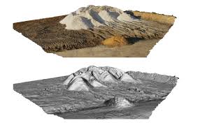 I Pinned This Image Because It Shows How We Can Interact With The Landscape Using 3d Modeling Technologies After It Has Been Scanned 3d Model Model Landscape