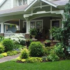 Craftsman Style Gardens Design Ideas Pictures Remodel And Decor Patio Landscaping Traditional Landscape Porch Landscaping