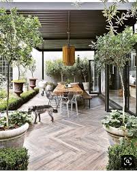 Modern Timeless Lifestyle On Instagram Outdoor Dining Goals Potted Symmetry Bliss Abundant Farmhouse Patio Backyard Garden Design Outdoor Rooms