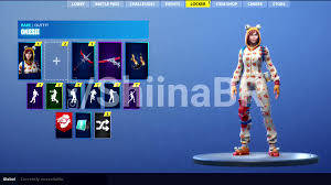 Daily fortnite 'item shop' updates. Shiinabr Fortnite Leaks On Twitter Onesie Skin Thanks To Diegotweeter For Allowing Me To Use His Account