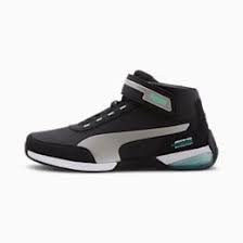 Product Storywith A Fresh Mid Top Silhouette And Puma Branded Ankle Strap These Kart Cats Take Motorsport Style To New Level Motorsport Shoes Puma Pumas Shoes