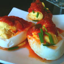 Deviled Eggs The Yard House San Jose Ca Food Deviled Eggs Eggs Benedict