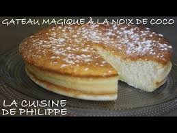 Gateau Magique A La Noix De Coco Youtube