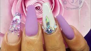 Because biting/chewing/ripping them off is very how to remove acrylic nails at home with acetone. Acrylic Nails Matte Lilac Real Time Application Youtube