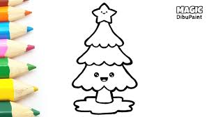 Dibujos Para Colorear De Navidad Kawaii
