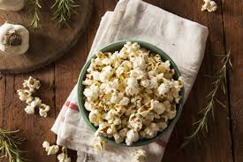Rosemary Olive Oil Popcorn Cook For Your Life Recipe Popcorn Recipes Olive Oil Popcorn Snacks