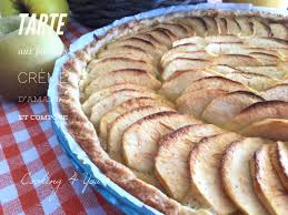 Tarte Aux Pommes A La Creme D Amande Et Compote De Pommes Cooking 4 You Tarte Pomme Amande Tarte Aux Pommes Compote Compote De Pomme