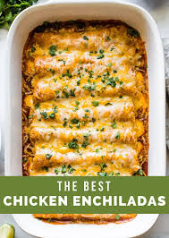 Easy Chicken Enchiladas Ready In 30 Minutes Isabel Eats Recipe Mexican Dinner Recipes Easy Chicken Enchilada Recipe Mexican Food Recipes Easy