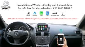How To Get Apple Carplay And Android On Mercedes Benz C Class C63 2010 Ntg4 0 System Youtube