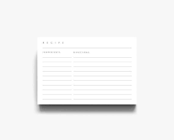 4x6 Recipe Template 3x5 Recipe Cards Recipe Card Template Recipe Cards 3 X 5 Recipe 4 X 6 Recipe Template Recipe Card Printable Apuntes