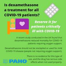 Paho Who Covid 19 Is Dexamethasone A Treatment For Facebook