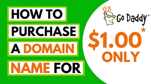 News Videos More How To Purchase A Godaddy Com Domain Name For 1 Usd Only Music Videos News Check More At Https Rockstarseo Ca Names Domain Godaddy