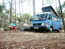 Mb100 Enzianblau Mercedes Casa Rodante Mercedes