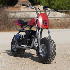 Big Fun With A Fleet Of Tiny Coleman Bt200x Mini Bikes Mini Bike Mini Motorbike Custom Mini Bike