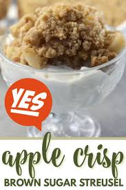 Apple Crisp Without Oats With A Streusel Topping That S Easy And Quick To Prepare And Full Of Flavors From In 2020 Apple Crisp Without Oats Apple Crisp Apple Recipes