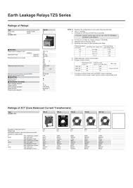 Capacitor bank cb capacitor bank circuit breakers are under more stress than a normally incoming circuit. Tzs Series Earth Leakage Relays Terasaki Electric Circuit Breaker Pdf Catalogs Technical Documentation Brochure