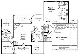 Today's ranch style house plan or farmhouse or acrerage plan uses the traditional look of the working ranch home but incorporates new ideas such as most ranch style plans will have some type of veranda on the front. Ranch Style Homes The Ranch House Plan Makes A Big Comeback