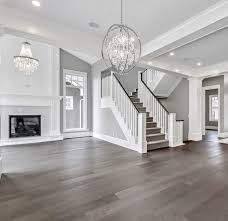 This Ashy Wood Floor With Light Taupe Gray Walls Not The Other Pic With Dark Wood Minimalist Home Interior Living Room Wood Floor New Homes
