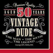 Paperlust have a huge range of 50th birthday invitations. 50th Birthday Clothing Shoes Accessories Ebay 50th Birthday Party Supplies Dude Birthday Party Vintage Dude Birthday Party