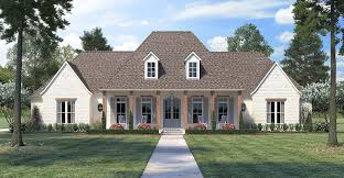 This country house plan is perfect for a large family who likes comfort, space, and appreciates a modern architectural style. French Country House Plans
