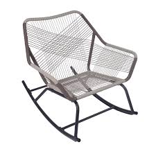 Better Homes Gardens Satilla Outdoor Rocking Chair Walmart Com In 2020 Outdoor Rocking Chairs Outdoor Wicker Rocking Chairs Metal Rocking Chair