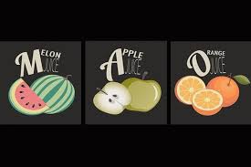 Tableau Triptyque Salade De Fruits Tableau Triptyque Triptyque Cadre Triptyque