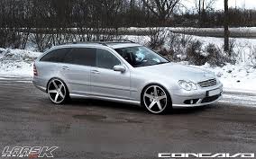 My Old C55 Amg On 20 Inch Concavo Wheels Carros Bicicletas Motos